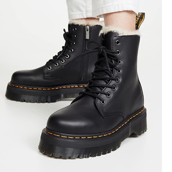 Dr. Martens Other - Dr Martens Jadon Faux-Fur lined boots